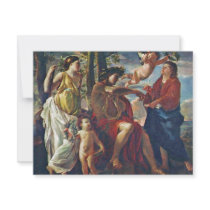 Inspiration Of The Poet,  By Poussin Nicolas Announcement