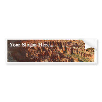 Inspiration Point At Bryce Canyon bumper stickers by lifesphere Inspiration Point At Bryce Canyon bumper stickers