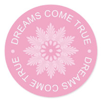 Inspirational 3 Word Quotes ~Dreams Come True~ stickers