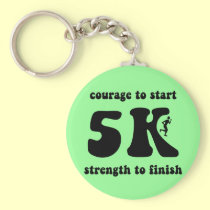 Inspirational 5K keychains