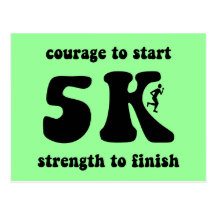 Inspirational 5K Postcard