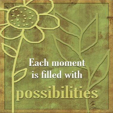 Inspirational Affirmations-Possibilities magnet