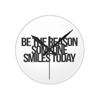 Inspirational and motivational quotes round clocks