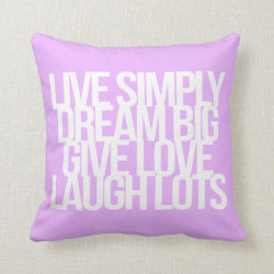 Inspirational and motivational quotes pillows