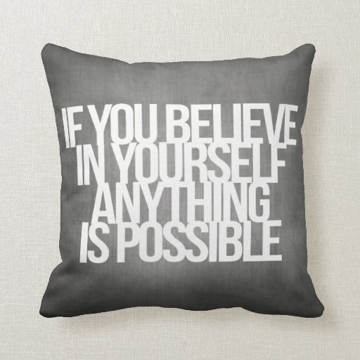 Inspirational and motivational quotes throw pillow Zazzle