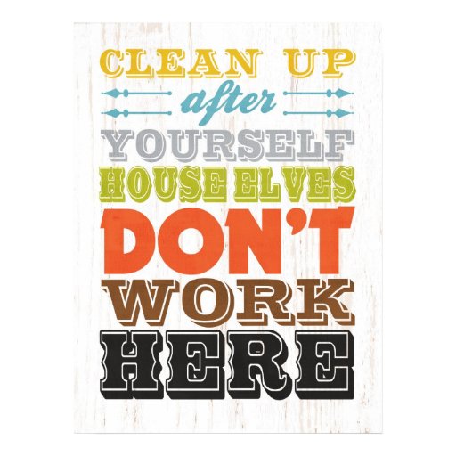 clean up after yourself fun signs | just b.CAUSE clean up after yourself fun signs | just b.CAUSE
