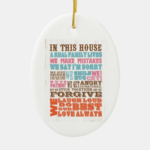 inspirational art real family christmas ornament zazzle inspirational art real family christmas ornament zazzle