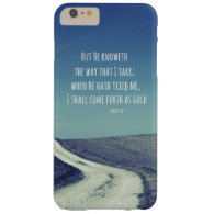 Inspirational Bible Verse Quote Barely There iPhone 6 Plus Case