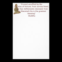 Inspirational Buddha Quote Stationery stationery