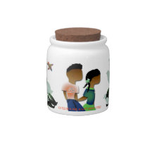 Inspirational candy jar