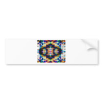 Inspirational Design - Rainbow Diamonds 9 Bumper Sticker