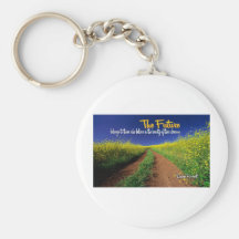Inspirational Dream Quote -- Eleanor Roosevelt Key Chain