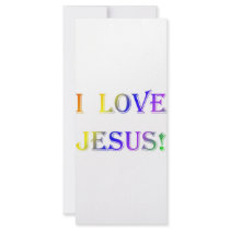 INSPIRATIONAL FAITH RELIGION CUSTOMIZED RACK CARD