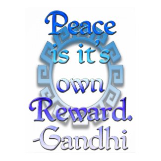 Inspirational Gandhi Quote Poster print
