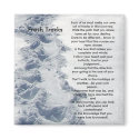 Inspirational Gifts Fresh Tracks magnets by InspiredByLove Inspirational Gifts Fresh Tracks magnets