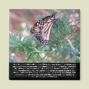 Inspirational Gifts Life Changes Fridge Magnet