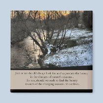 Inspirational Gifts Seasons of Our Lives magnets