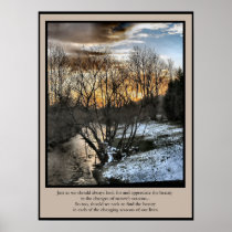Inspirational Gifts Seasons of Our Lives Print