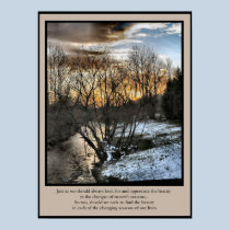 Inspirational Gifts Seasons of Our Lives posters