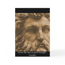 Inspirational Goethe Quote cards