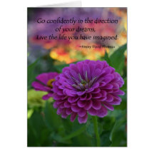 Inspirational greeting card confidence quote gifts