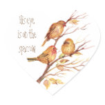 Inspirational His Eye is on the Sparrow, stickers