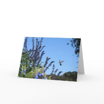 Inspirational Hummingbird card
