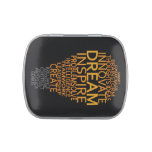 Inspirational Light Bulb tins & jars Candy Tin at Zazzle