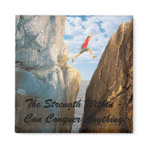 Inspirational Magnet - Strength - Customized by lapatrick1161 Inspirational Magnet - Strength - Customized