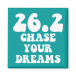 Inspirational marathon magnet