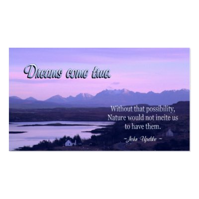 Inspirational Mini CARDS Business Card Templates by RanchLady