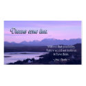 Inspirational Mini CARDS business cards