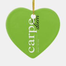 Inspirational Motivational Quote Christmas Ornament