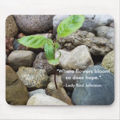 Inspirational Mouse pad by jasminesphotography