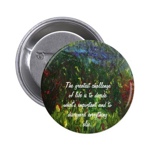 Inspirational painting pin
