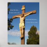 Inspirational Photos Religious Photo Jesus Cross Posters