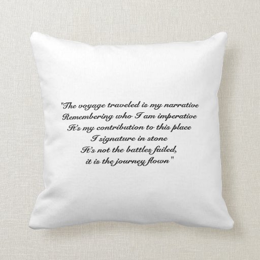 Inspirational Pillow Quotes | Zazzle