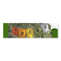Inspirational Prayer Flags Bumper Stickers