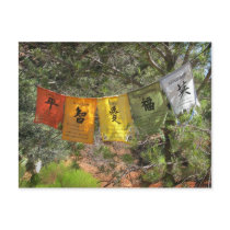 Inspirational Prayer Flags Postcards