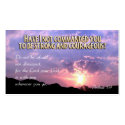 Inspirational Profile Cards business cards