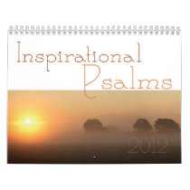 Inspirational Psalms scripture calendar 2012