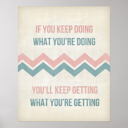 Inspirational quote art typography poster print