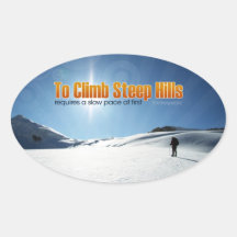 Inspirational Quote by Shakespeare Oval Sticker