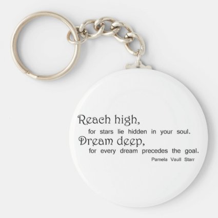Inspirational quote keychain unique gift ideas