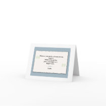 Inspirational Quote Note Card - Ripped Paper