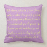Inspirational Quote Pillow