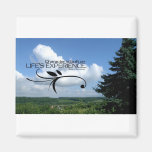 Inspirational Quotes -- Eleanor Roosevelt Fridge Magnet