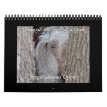 Inspirational Quotes Goat Calendar 2012