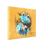 Inspirational Quotes You Are Beautiful Frog Prince Canvas Print