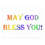 INSPIRATIONAL RELIGIOUS FAITH POSTCARD